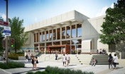 Glendale Central Library rendering by Gruen Associates